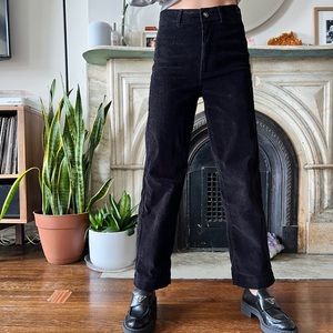 Everlane Corduroy black pants